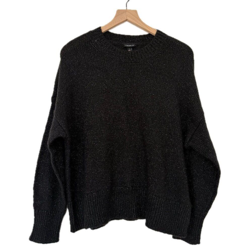 New Torrid Black Metallic Knit Sweater - Size 2X